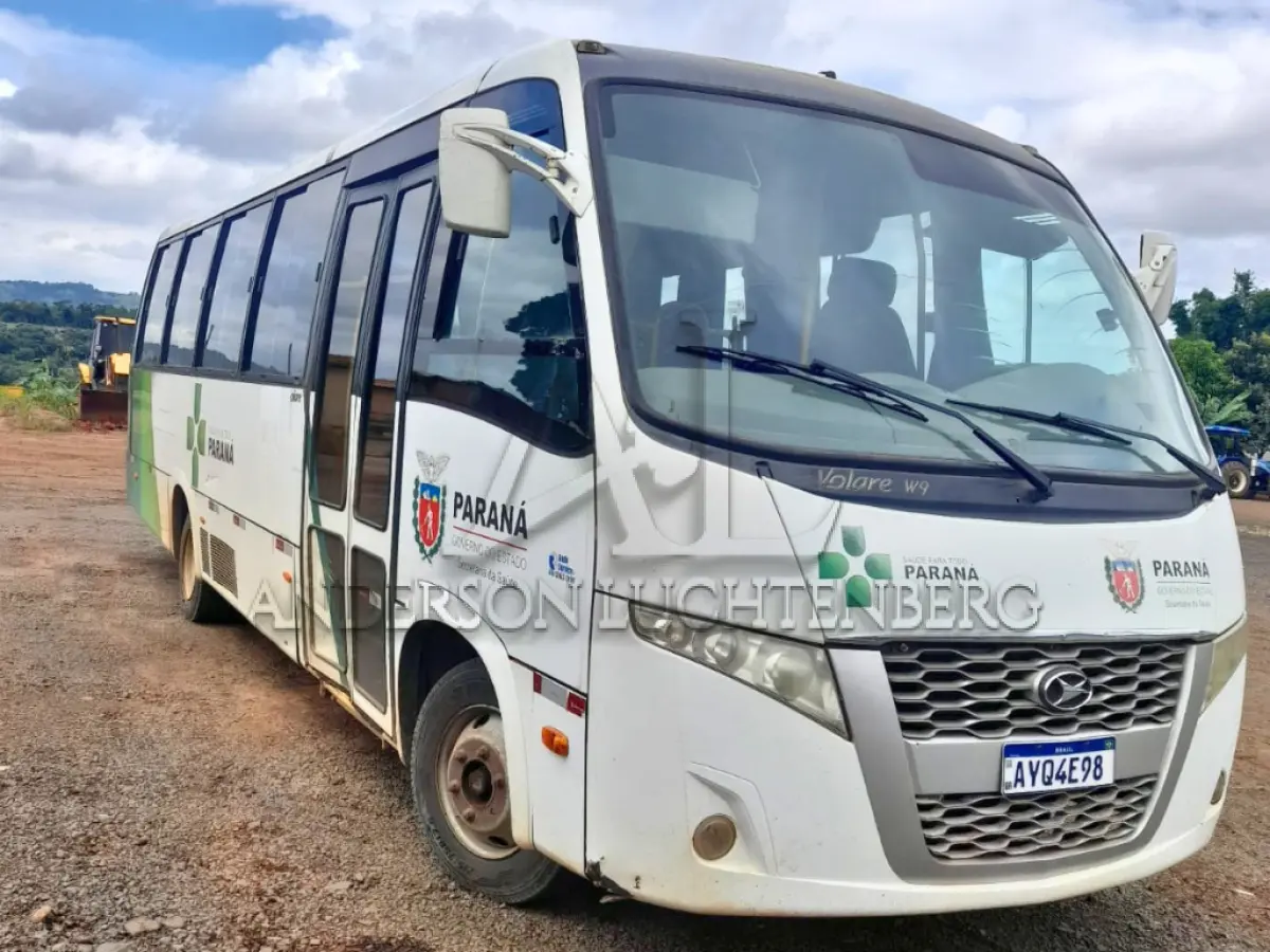 LOTE 002 - ÔNIBUS MARCOPOLO/VOLARE W9 ON 2014/2015