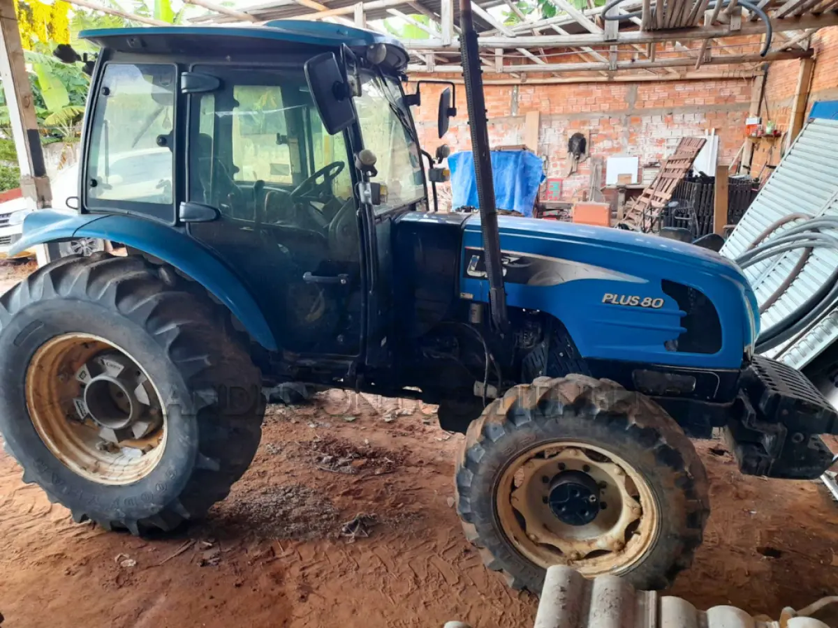 LOTE 007 - TRATOR LS PLUS 80 CABINADO 2015