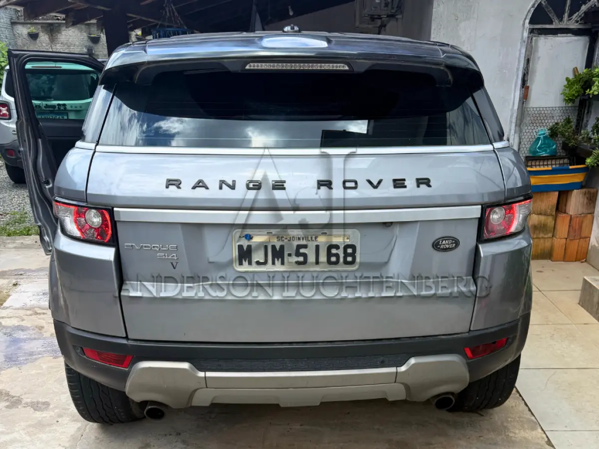 LOTE 001 - Land Rover, Range R. Evoque Prestige Tech2.0 Aut. 5p, 2012, placa MJM 5168,  SC
