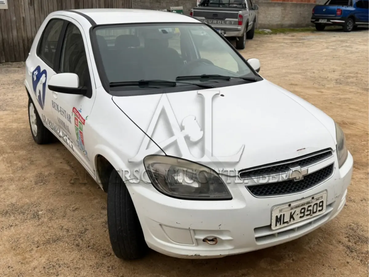 LOTE 009 - Chevrolet/Celta 1.0L LT, ano/modelo 2014/2015