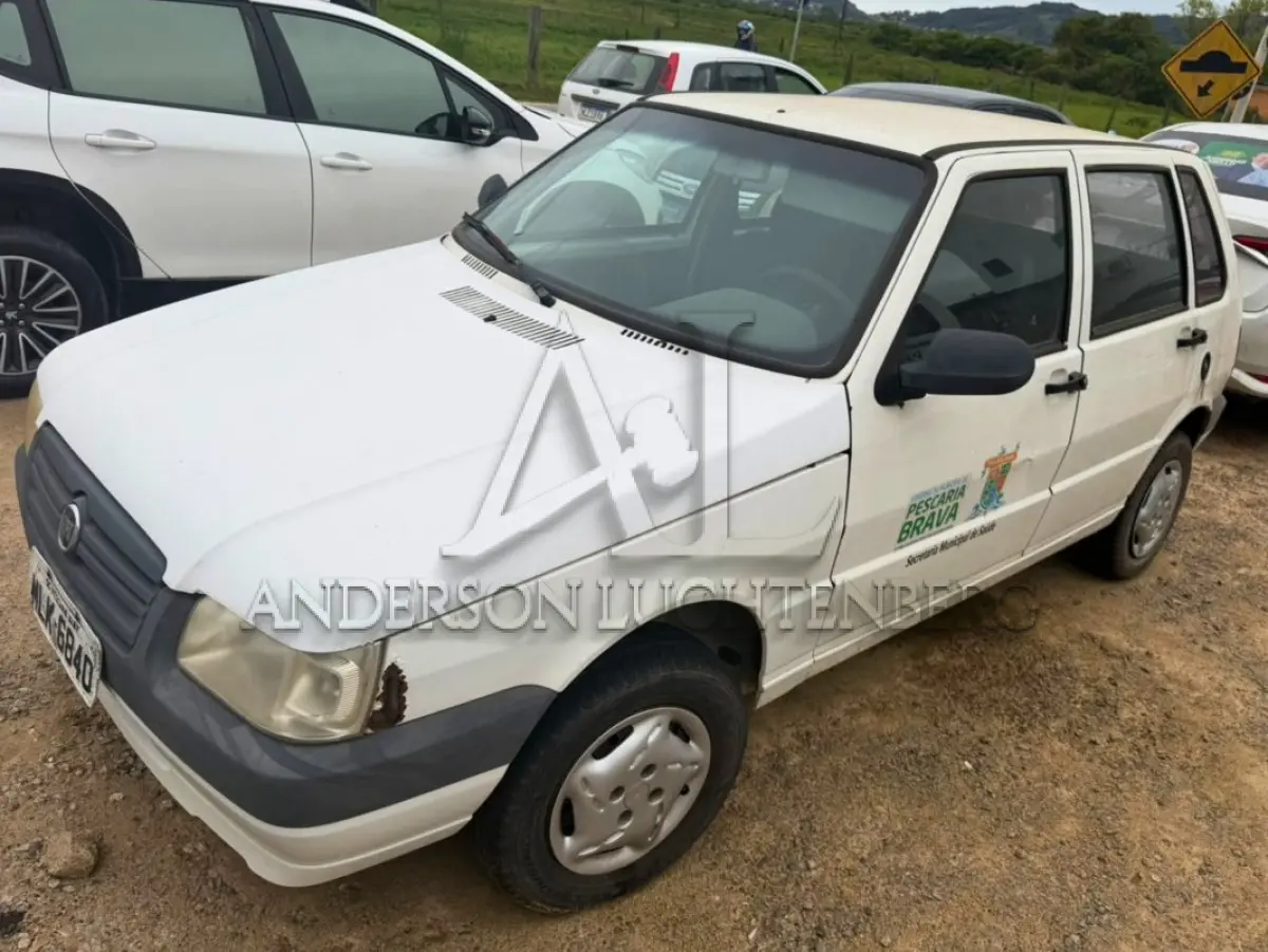 LOTE 010 - Fiat/Uno Mille Economy, ano/modelo 2013/2013