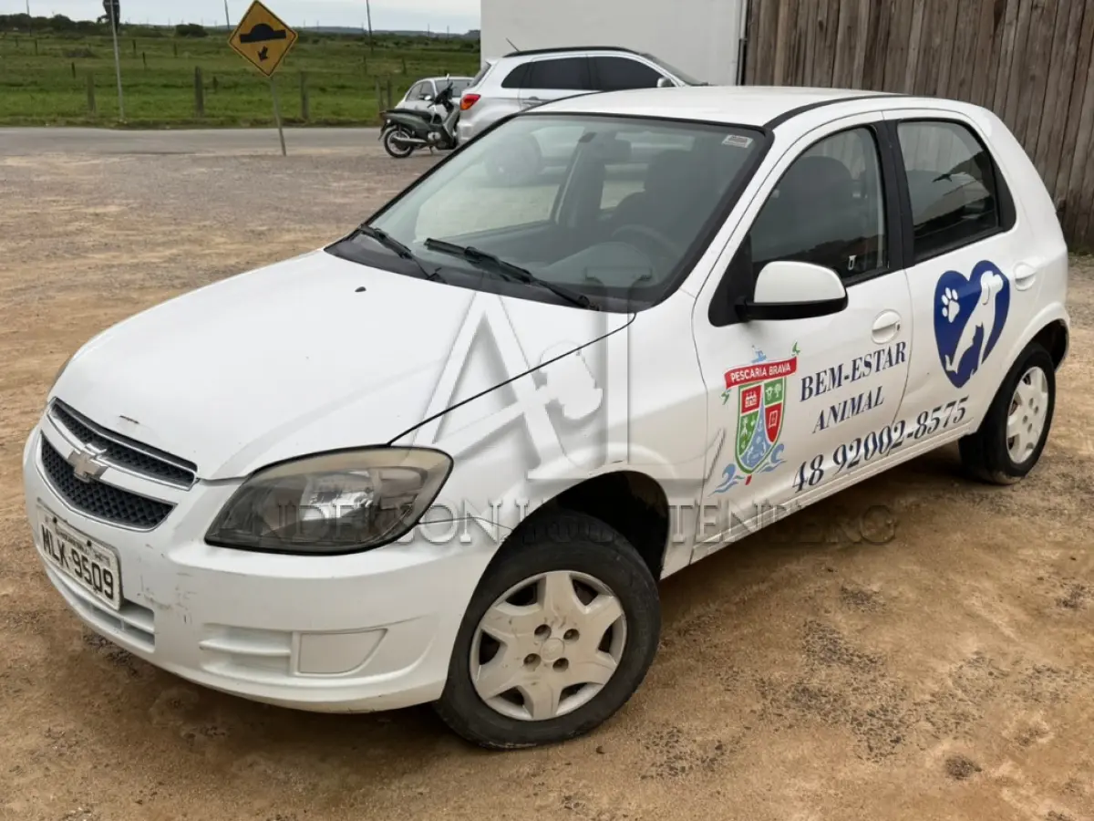 LOTE 009 - Chevrolet/Celta 1.0L LT, ano/modelo 2014/2015