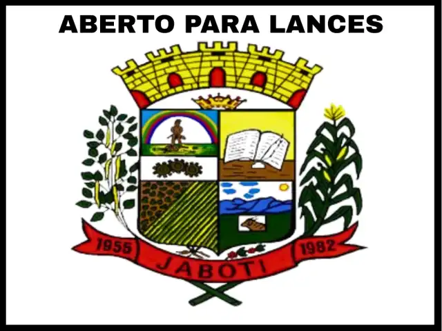 LEILÃO DA PREFEITURA DE JABOTI - PR