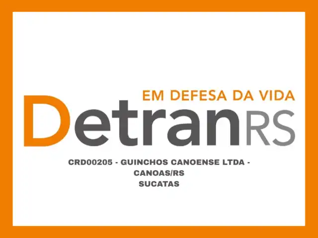 CRD00205 - GUINCHOS CANOENSE LTDA - CANOAS/RS - SUCATAS