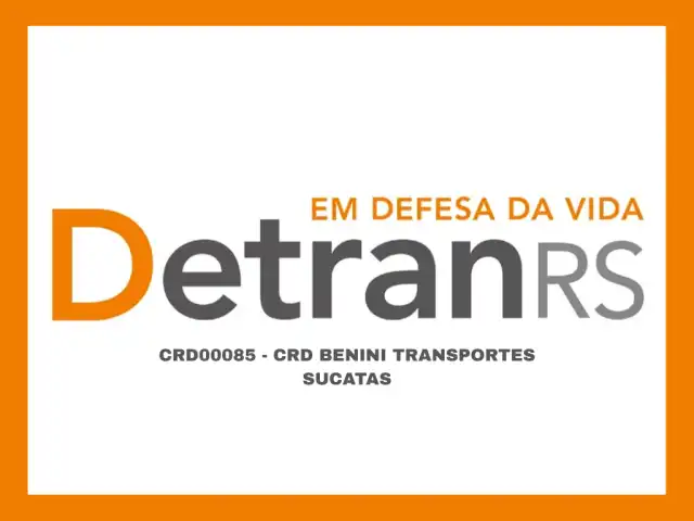 CRD00085 - CRD BENINI TRANSPORTES  - ESTEIO/RS - SUCATAS