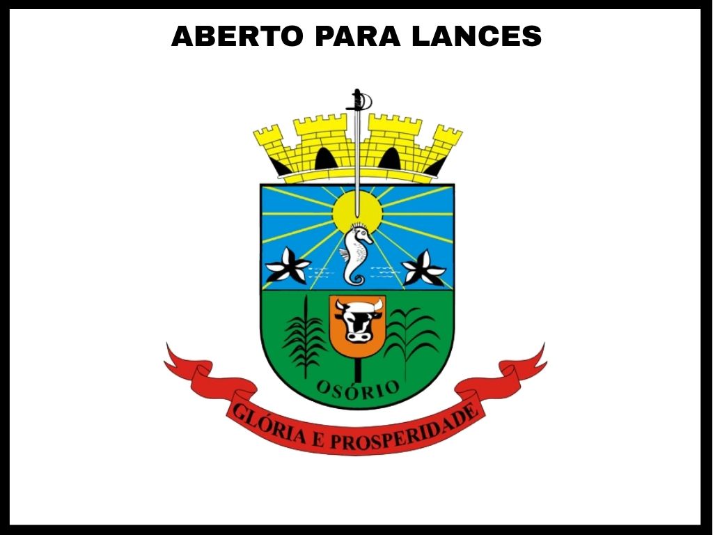 GRANDE LEILÃO DA CIDADE DE OSÓRIO - RS